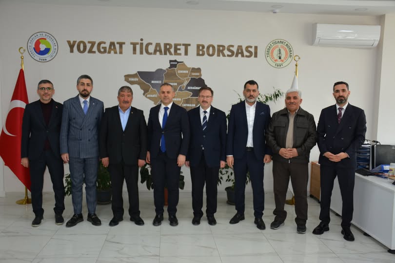 AK Parti'den Yozgat Ticaret Borsası’na Ekonomi Ziyareti