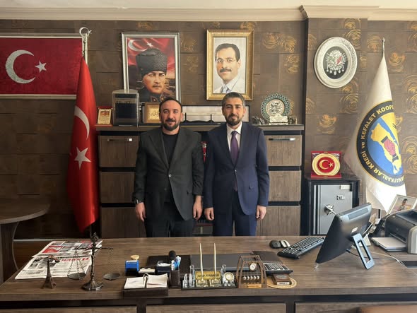 AK Parti Merkez İlçe Yönetiminden Esnaf Kooperatifine Ziyaret