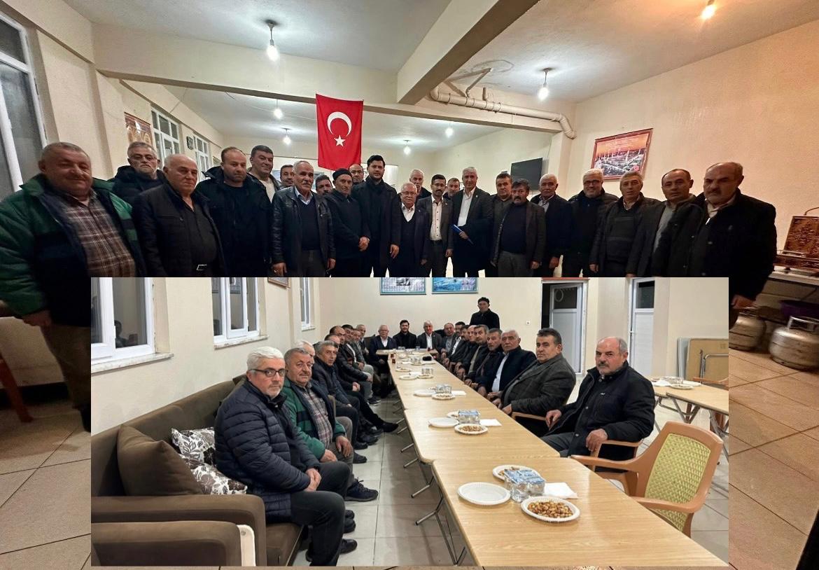 AK Parti Sarıkaya Teşkilatı Muhtarlarla Emirbey Köyü’nde Bir Araya Geldi