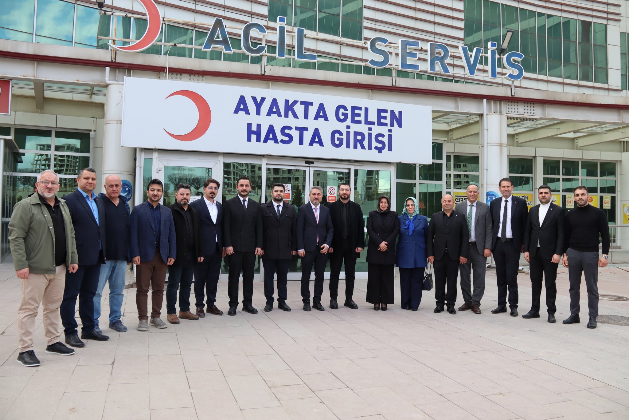 AK Parti Sorgun Teşkilatından Hastane Ziyareti