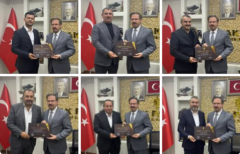 AK Parti Eğitim Sertifikaları Dağıtıldı