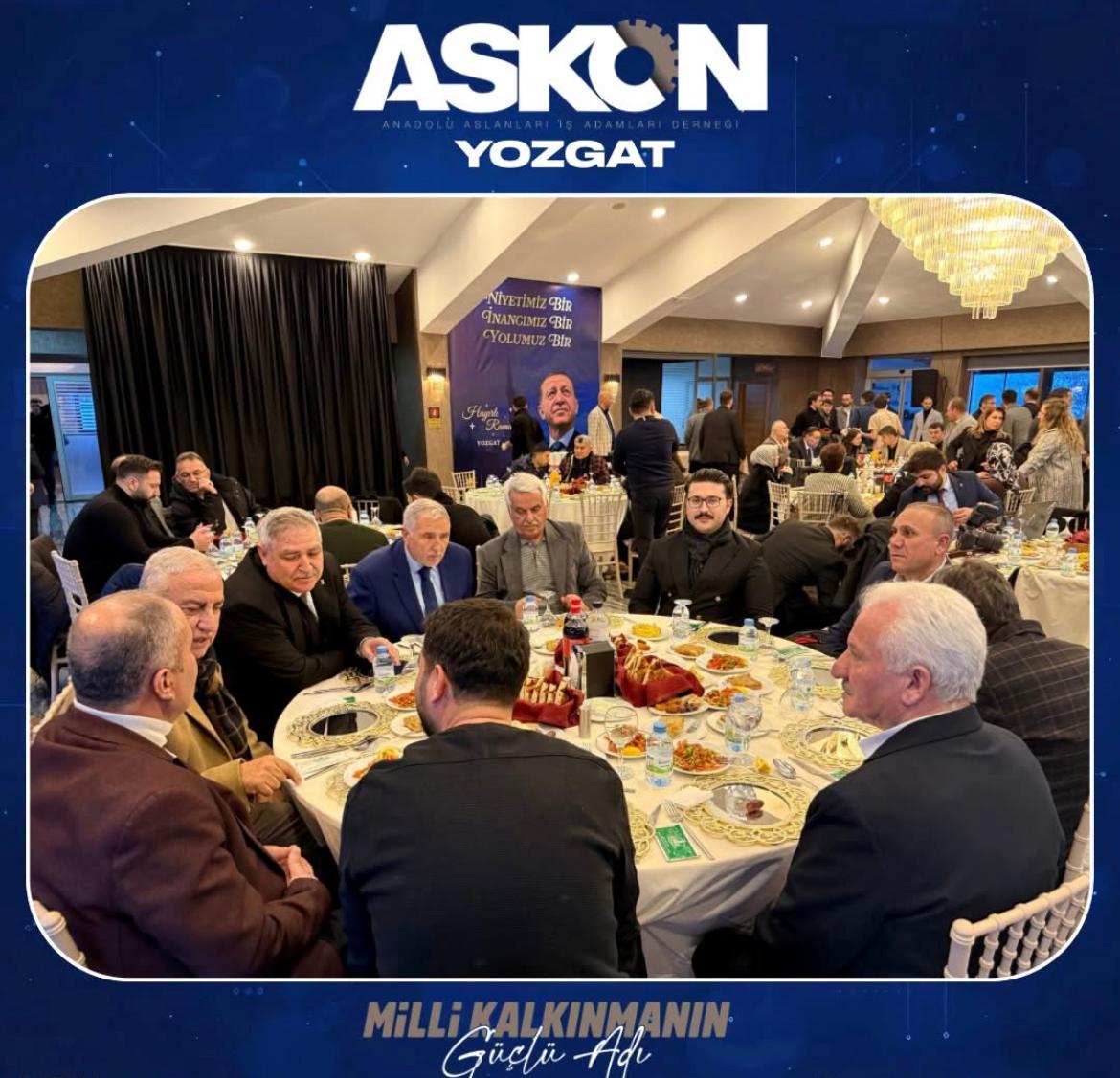 ASKON İl Başkanı Altan, STK Toplantısı ve İftar Programına Katıldı