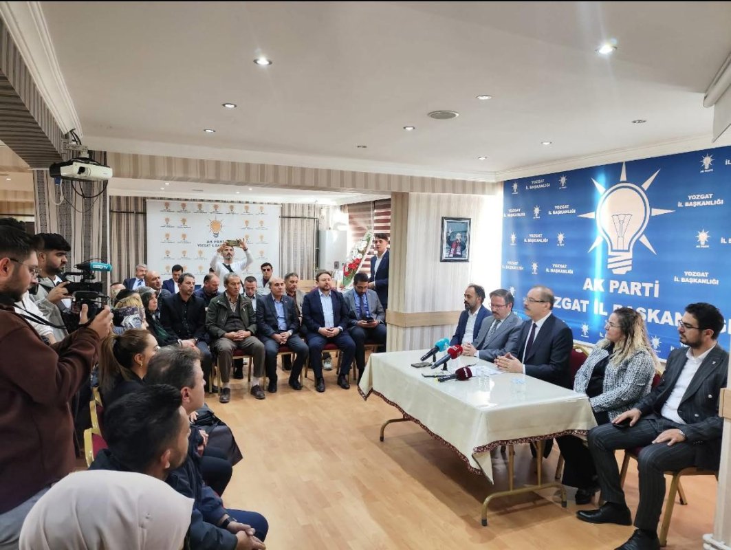 AK Parti Yozgat’ta Devam Eden Yatırımları Değerlendirdi