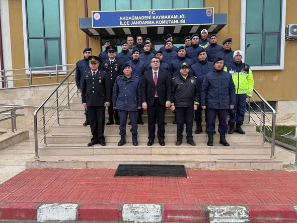 Kaymakam Cafer Kaymakçı’dan İlçe Jandarma Komutanlığı’na Bayram Ziyareti