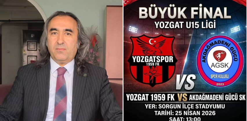 Akdağmadeni Gücü U15 Final İçin Sahaya Çıkıyor