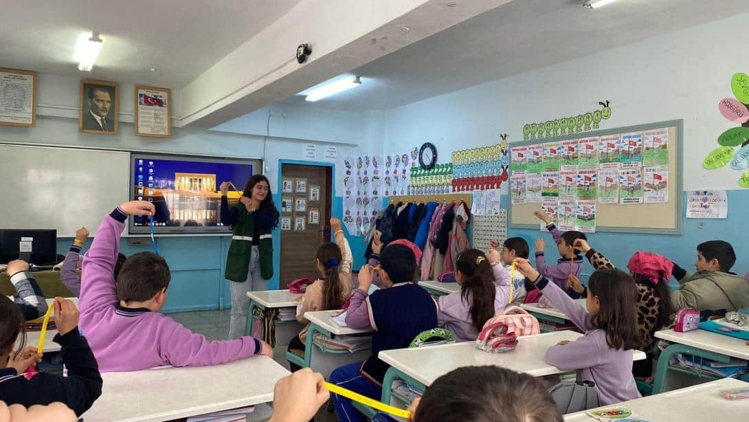 Alacalıoğlu İlkokulu’nda “Benim Kulübüm Yeşilay” Etkinliği Büyük İlgi Gördü