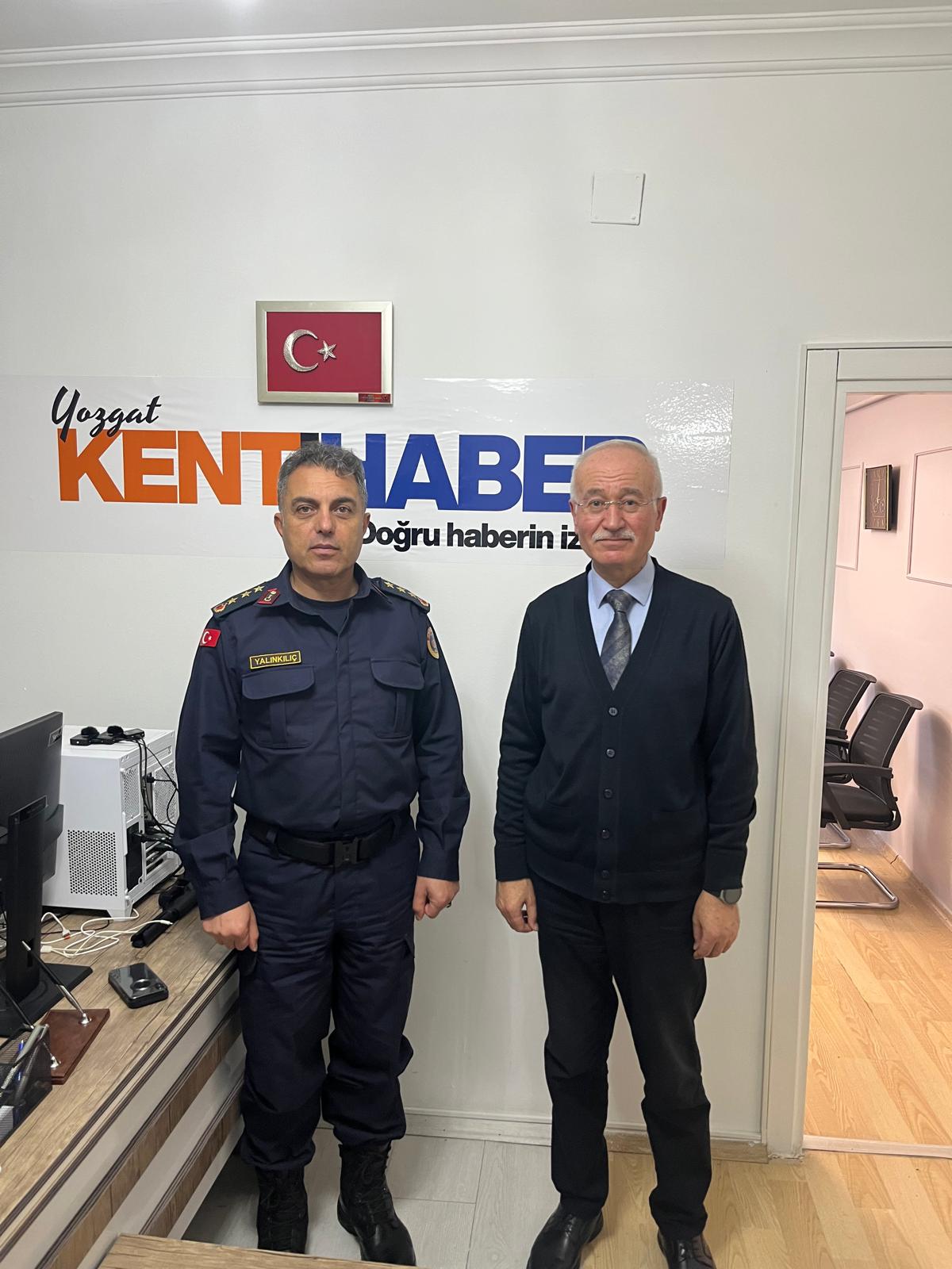 Yozgat Alay Komutanı Yalınkılıç’tan Nezaket Ziyareti