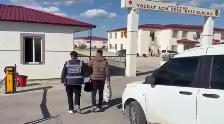 Yozgat’ta Aranan Hırsızlık Şüphelisi Cezaevine Teslim Edildi