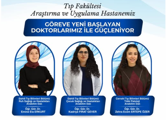 Bozok Üniversitesi Hastanesi Yeni Doktorlarla Gücüne Güç Kattı