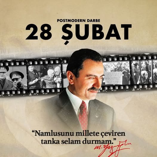 BBP’li Koçer’den 28 Şubat Mesajı: “Namlusunu Millete Çeviren Tanka Selam Durmayanların Yolundayız”