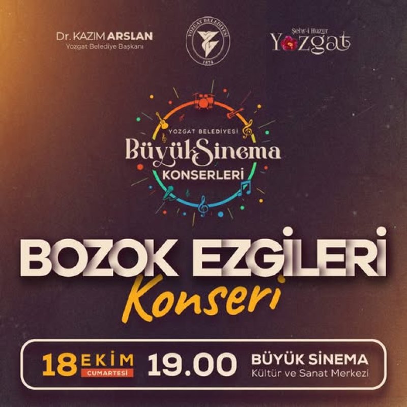 Müzik dolu bir akşam sizi bekliyor! 
