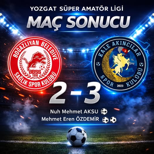 Kale Akıncılar Spor Deplasmanda Galip Geldi