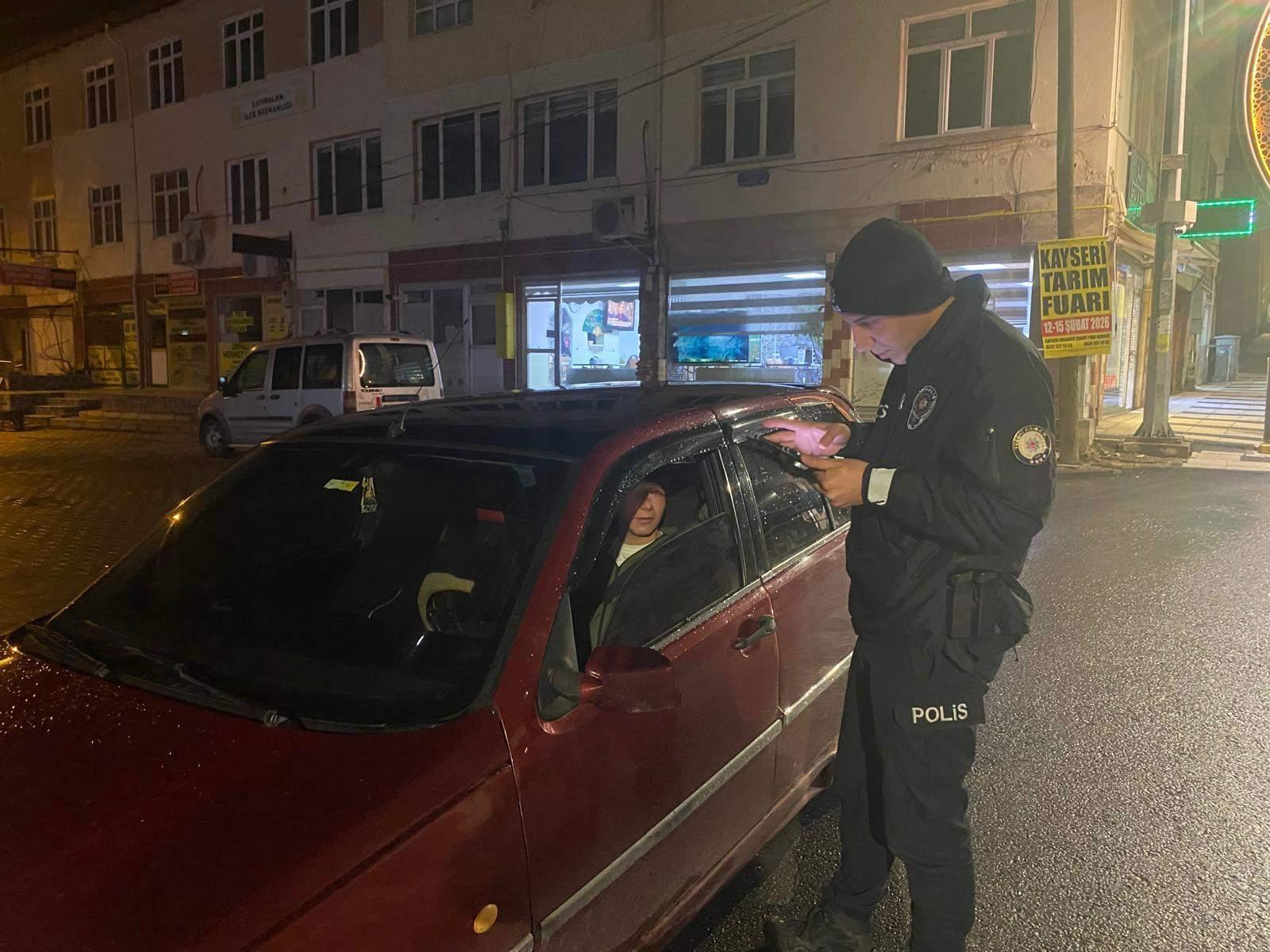 Çayıralan’da 35 Şahıs Sorgulandı, 11 Araç Kontrol Edildi