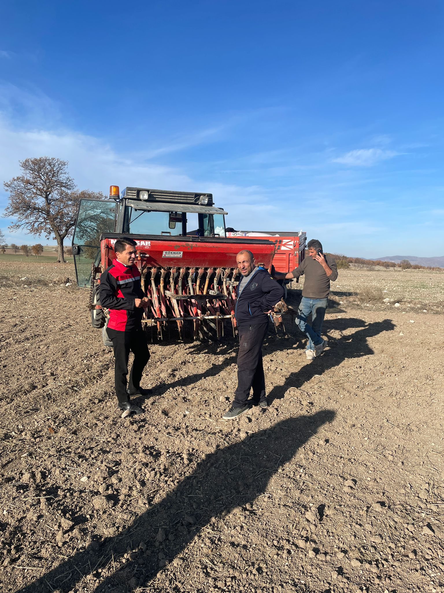 Çekerek’te Hububat Ekimi Saha Çalışmasıyla Desteklendi