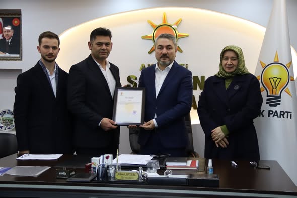 AK Parti Çiğdemli Belde Başkanlığına Abdullah Sarı Atandı