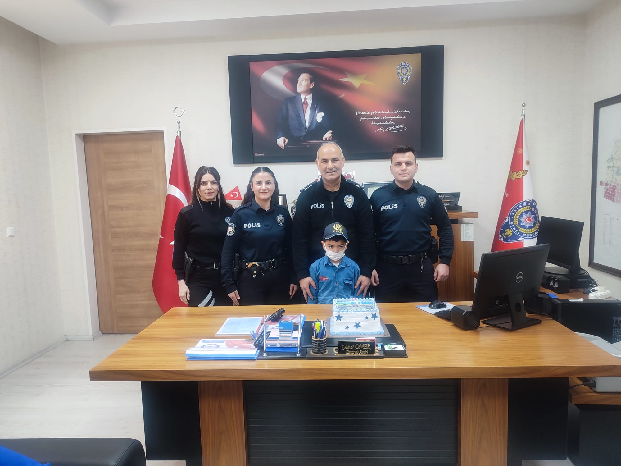 Lösemiyi Yenen Ahmet’in Polislik Hayali Gerçek Oldu