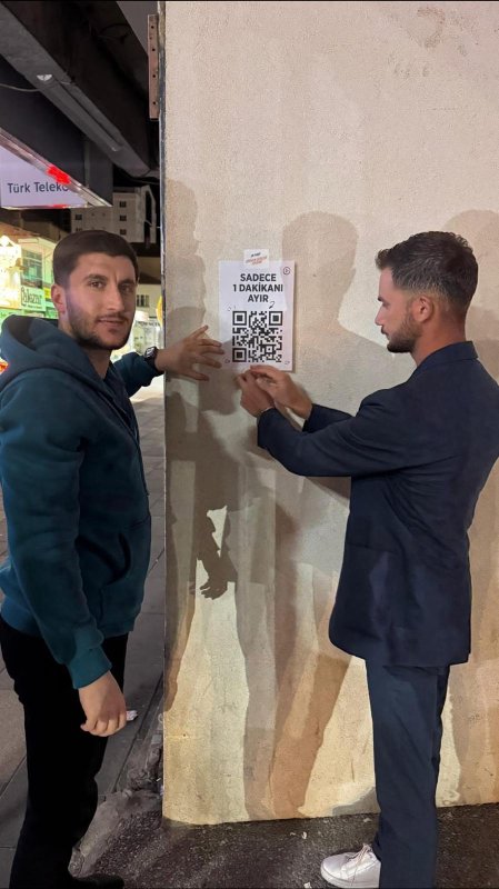 Gazze'ye QR Kodlu Destek