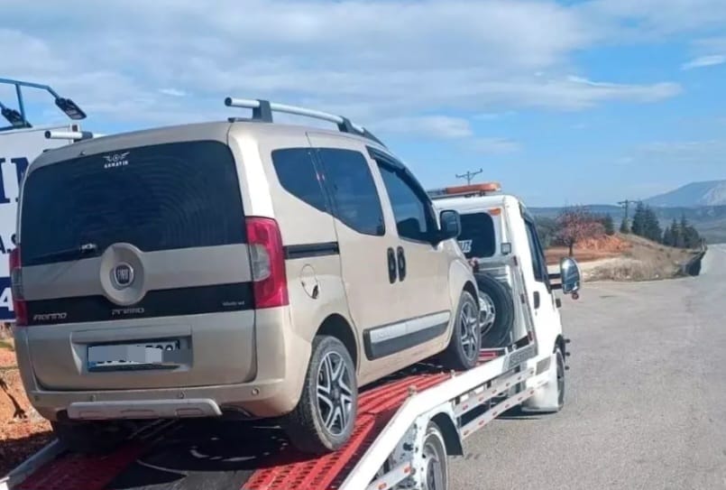 Yozgat’ta Hacizli Araç Yakalandı