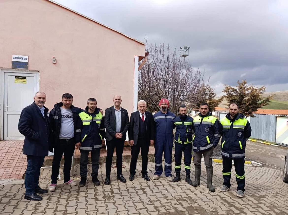 Yozgat Belediyesi Emekçileri Ramazan Bayramı’nda Ziyaret Edildi