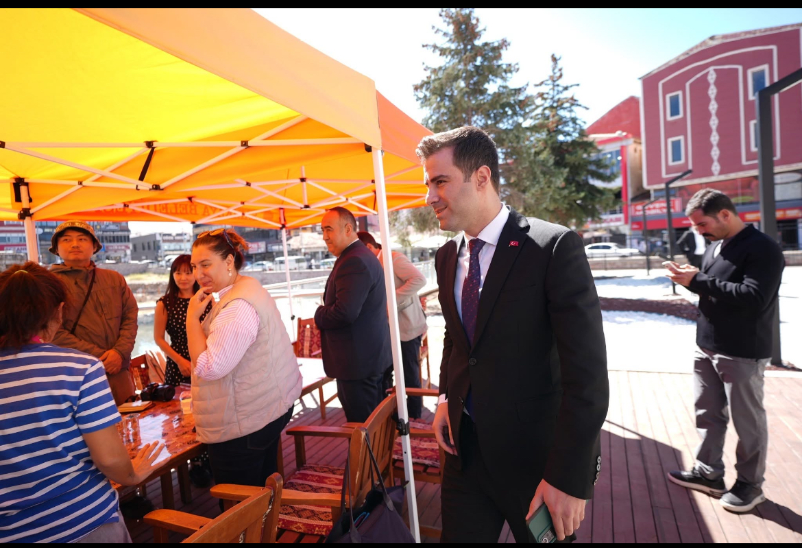 Sarıkaya Güney Koreli Gazetecileri Ağırladı 