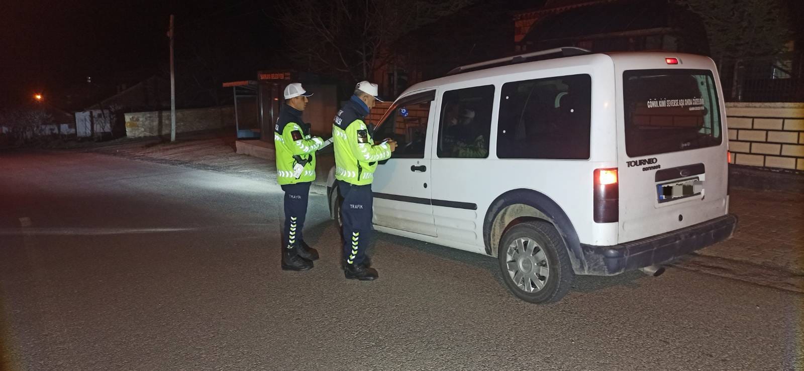 Sarıkaya’da Jandarma’dan Sürücülere Alkol Denetimi