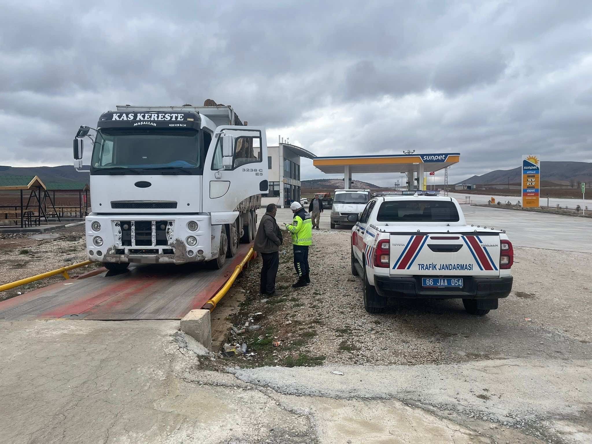 Yozgat’ta Yük Taşımacılığına Sıkı Denetim