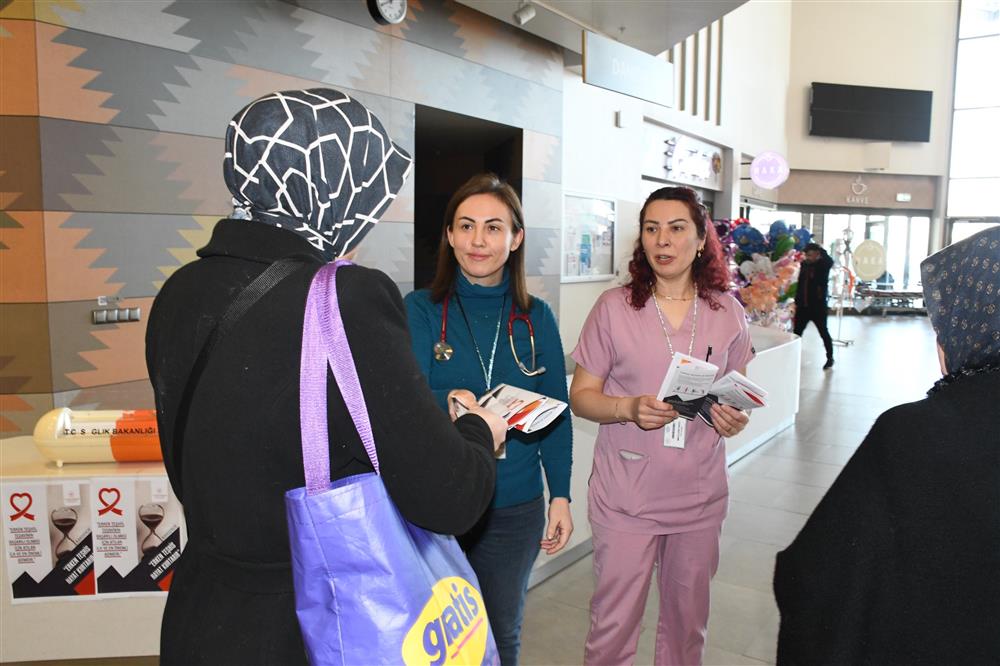 Yozgat Şehir Hastanesinde Dünya Kanser Günü Farkındalık Etkinliği