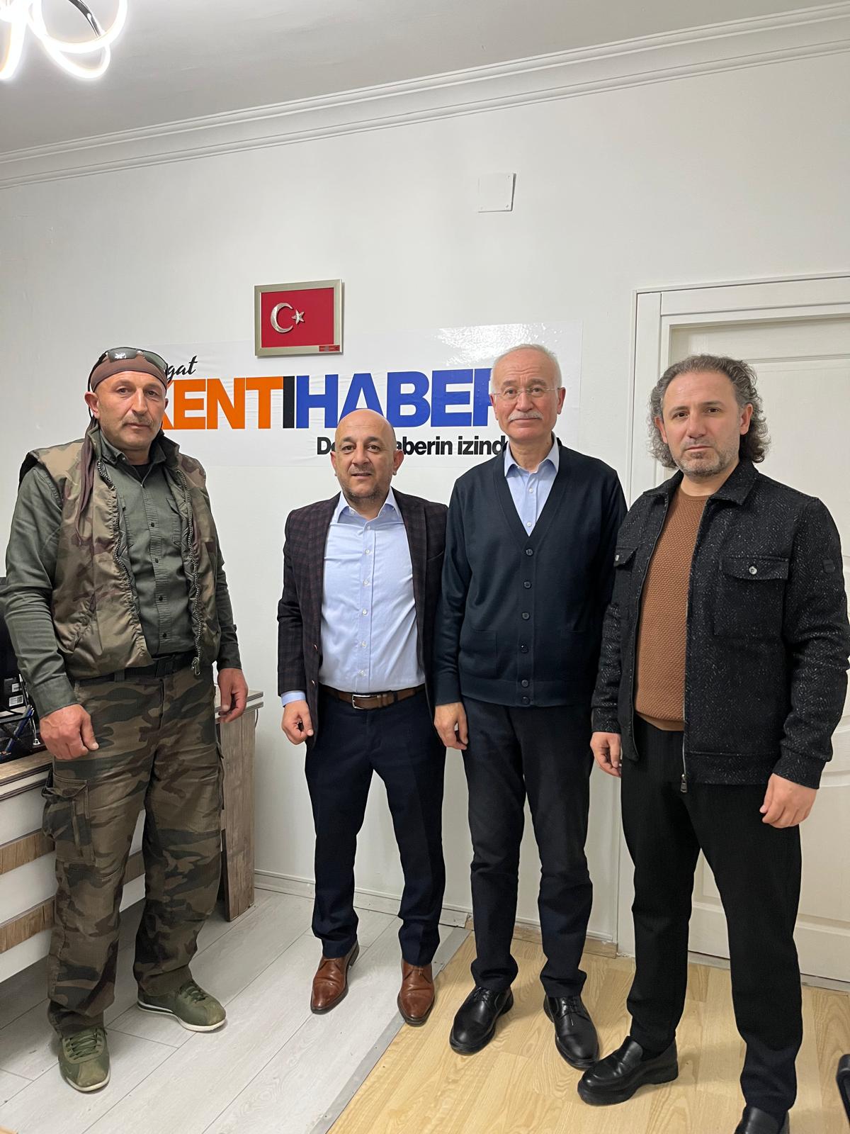 BBP Heyeti Yozgat Kenthaber’i Ziyaret Etti