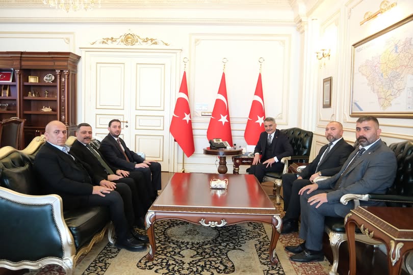 Kayseri MHP İl Başkanı Kalın, Vali Özkan’ı Ziyaret Etti