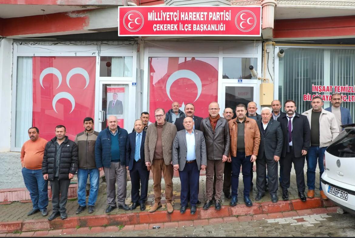 Milletvekili Sedef’ten Çekerek’te Bayramlaşma ve Taziye Ziyareti