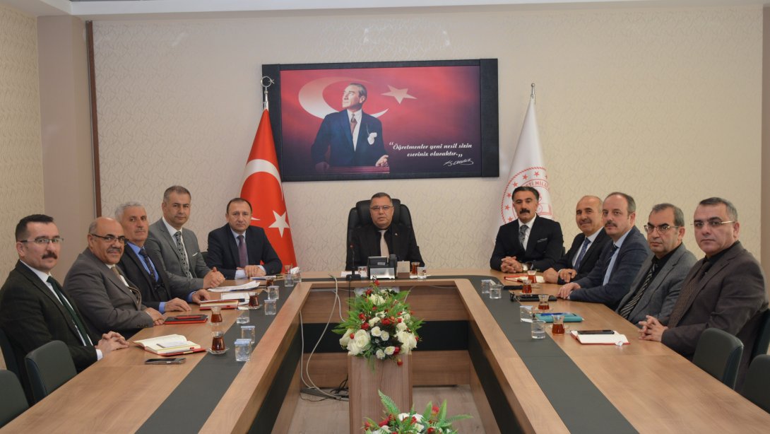 Yozgat’ta Eğitimde Haftalık Zirve: Gündemde Okul Güvenliği Var