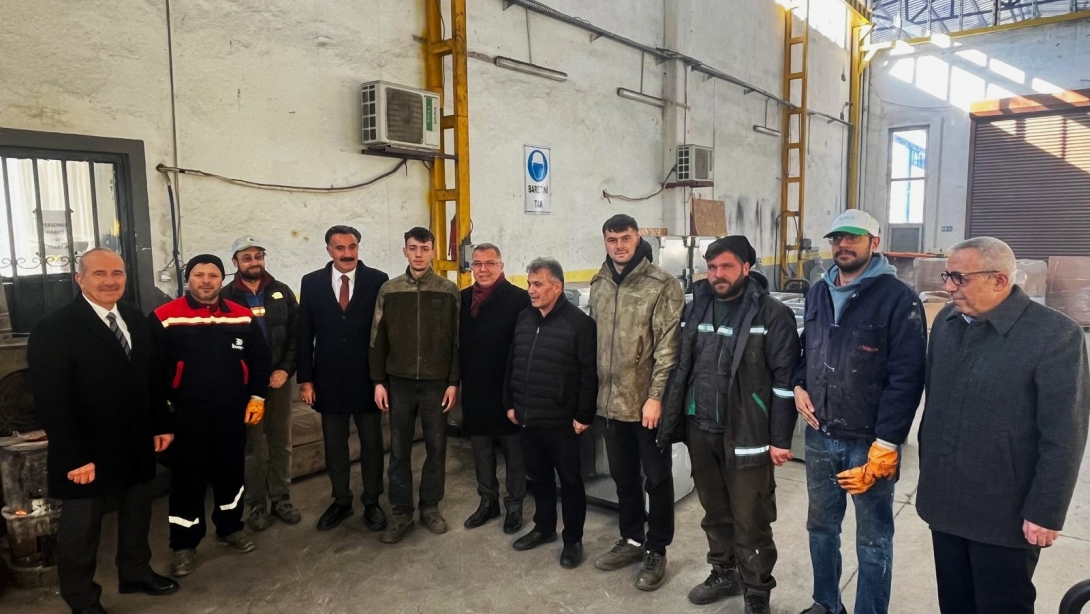 Yozgat’ta Mesleki Eğitim ve Üretim Sahada İncelendi