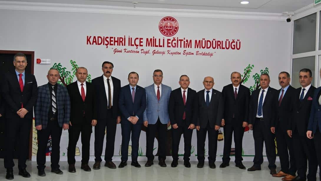Kadışehri’nde İlçe Millî Eğitim Müdürleri Toplantısı Yapıldı