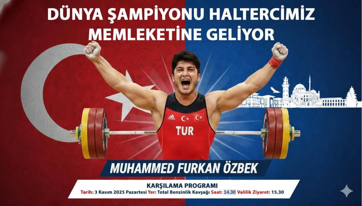 Milli Halterci Özbek Memleketine Geliyor