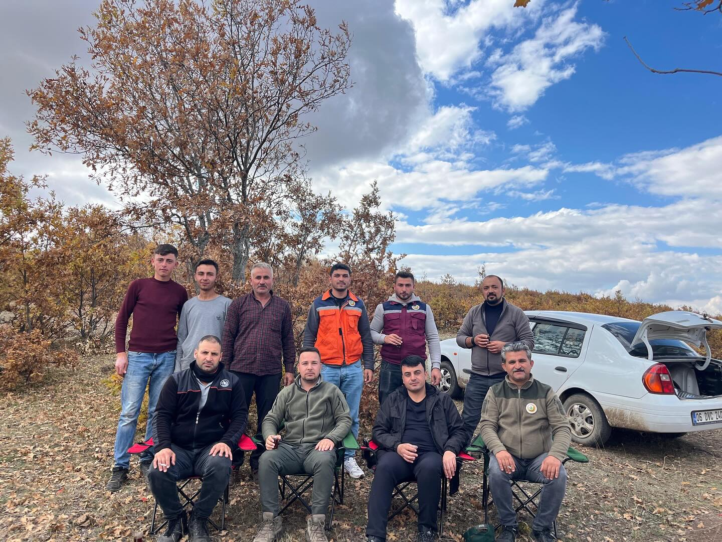 Özükavak Beldesinde Orman Kesimi yapıldı