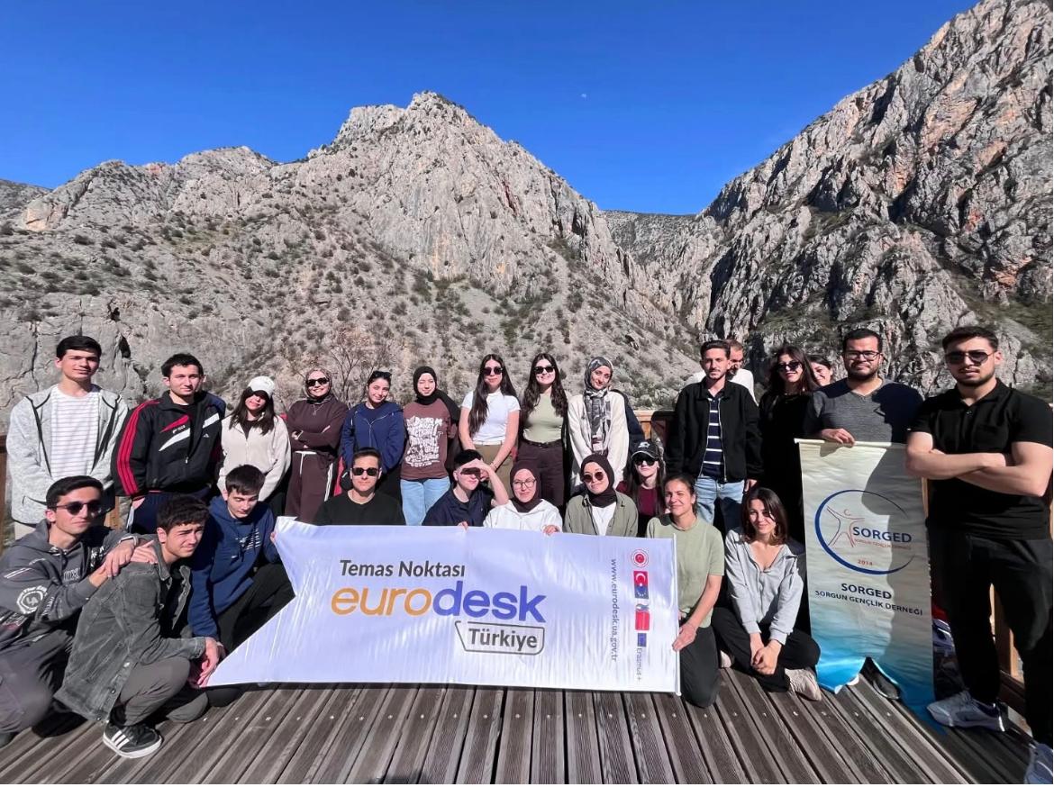 Avrupa Gençlik Haftası Kazankaya Kanyonu’nda Doğa ve İlhamla Kutlandı