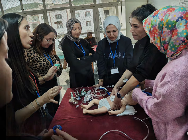 Yozgat’ta Sağlık Çalışanlarına NRP Eğitimi