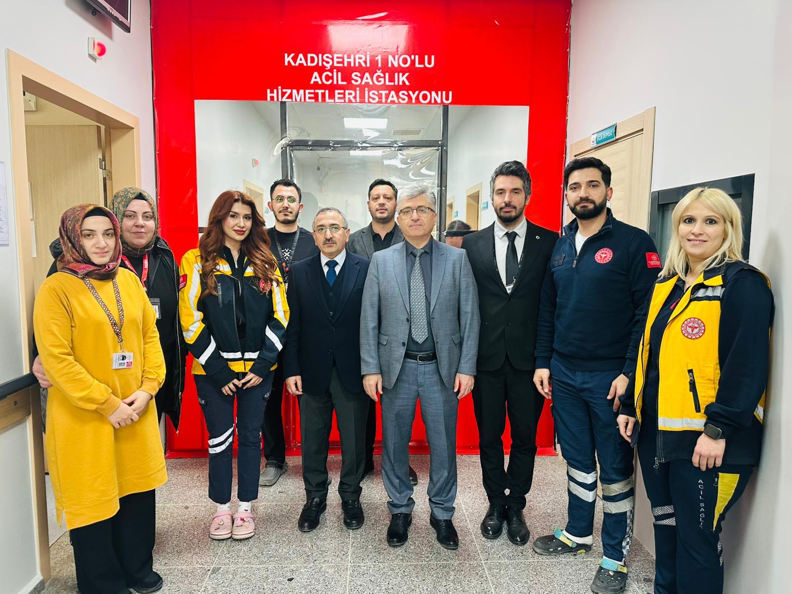 Kadışehri'nde Sağlık Hizmetlerine Yerinde İnceleme