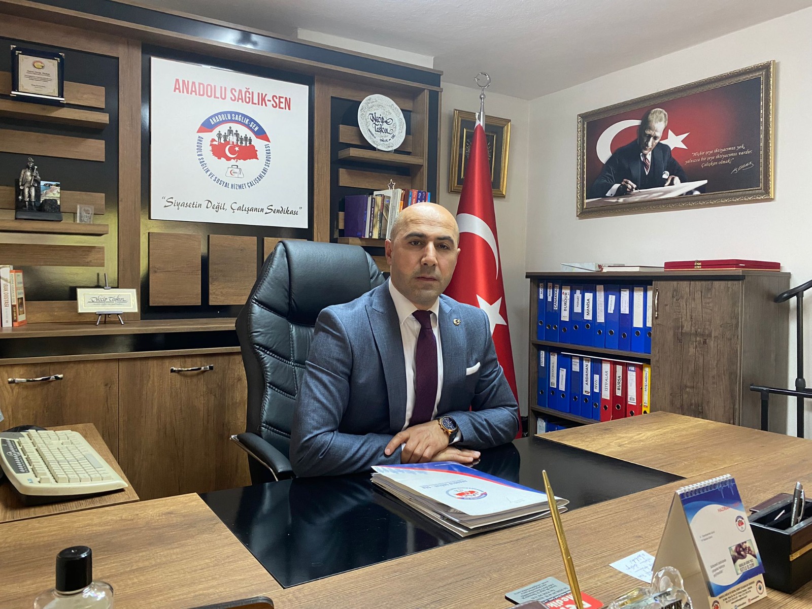 Sağlık-Sen Başkanı Taşkın'da Tepki