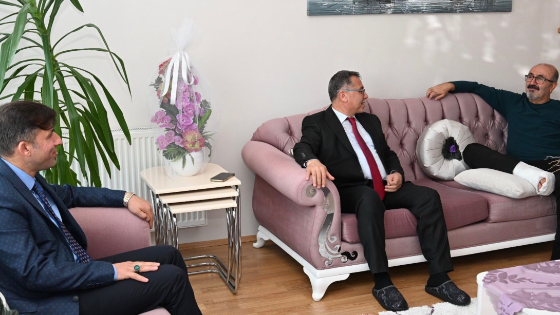 Altınkaynak ve Çağlıyan'dan Sedat Tuygun'a Geçmiş Olsun Ziyareti