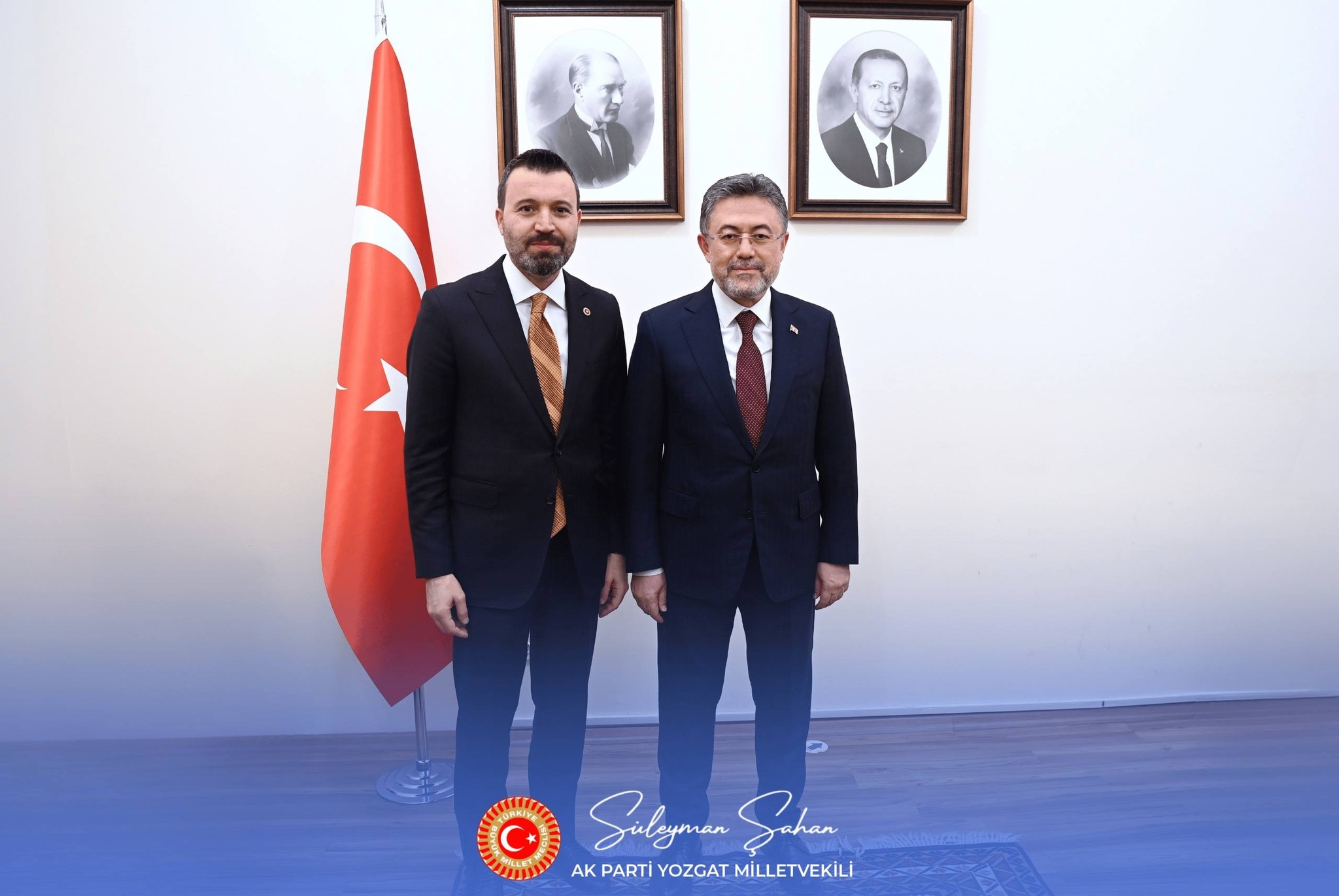 Milletvekili Süleyman Şahan’dan Tarım Bakanı Yumaklı’ya Ziyaret