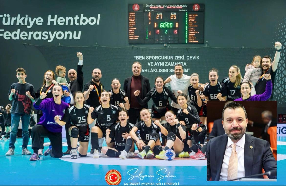 Milletvekili Şahan’dan Hentbol Takımına Tebrik: “Süper Lig Yozgat’a Çok Yakışacak”