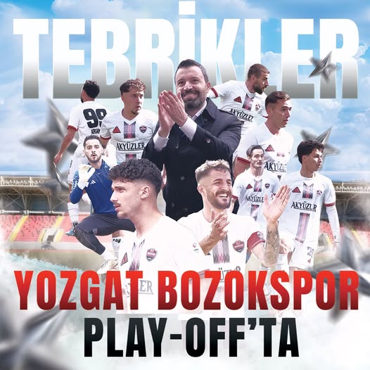 Milletvekili Şahan’dan Bozokspor’a Tebrik: “2. Lig Yolunda Başarılar”