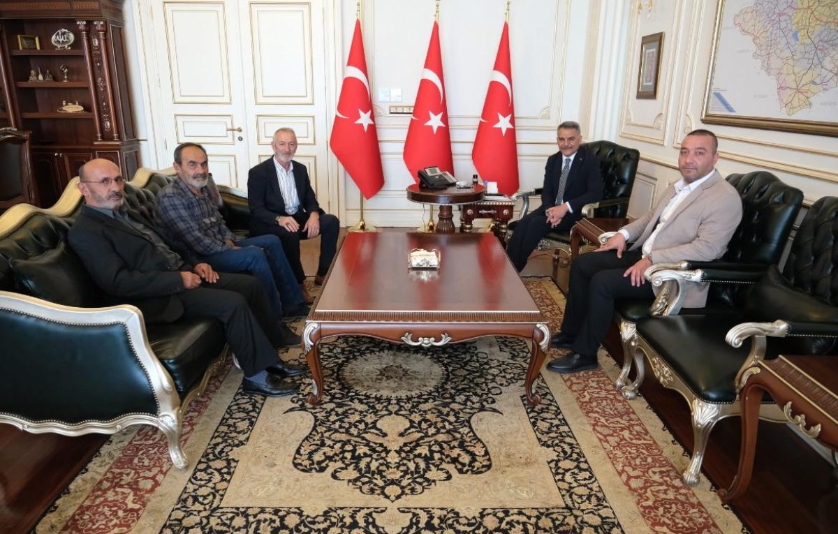 Kooperatif Yönetimi Vali Özkan'ı Ziyaret Etti