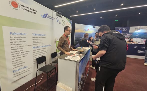 YOBÜ, Samsun’daki Üniversite Tanıtım Fuarında Yerini Aldı