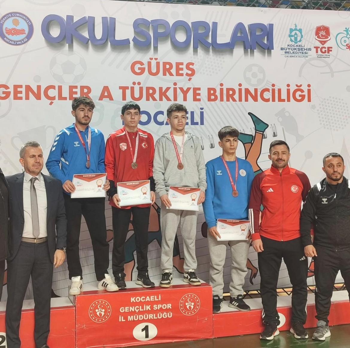 Yozgat Spor Lisesi Öğrencisi Yasin Doğru Türkiye Şampiyonu Oldu