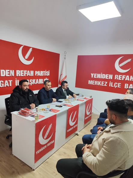 Yeniden Refah Partisi Haftalık Toplantısını Yaptı
