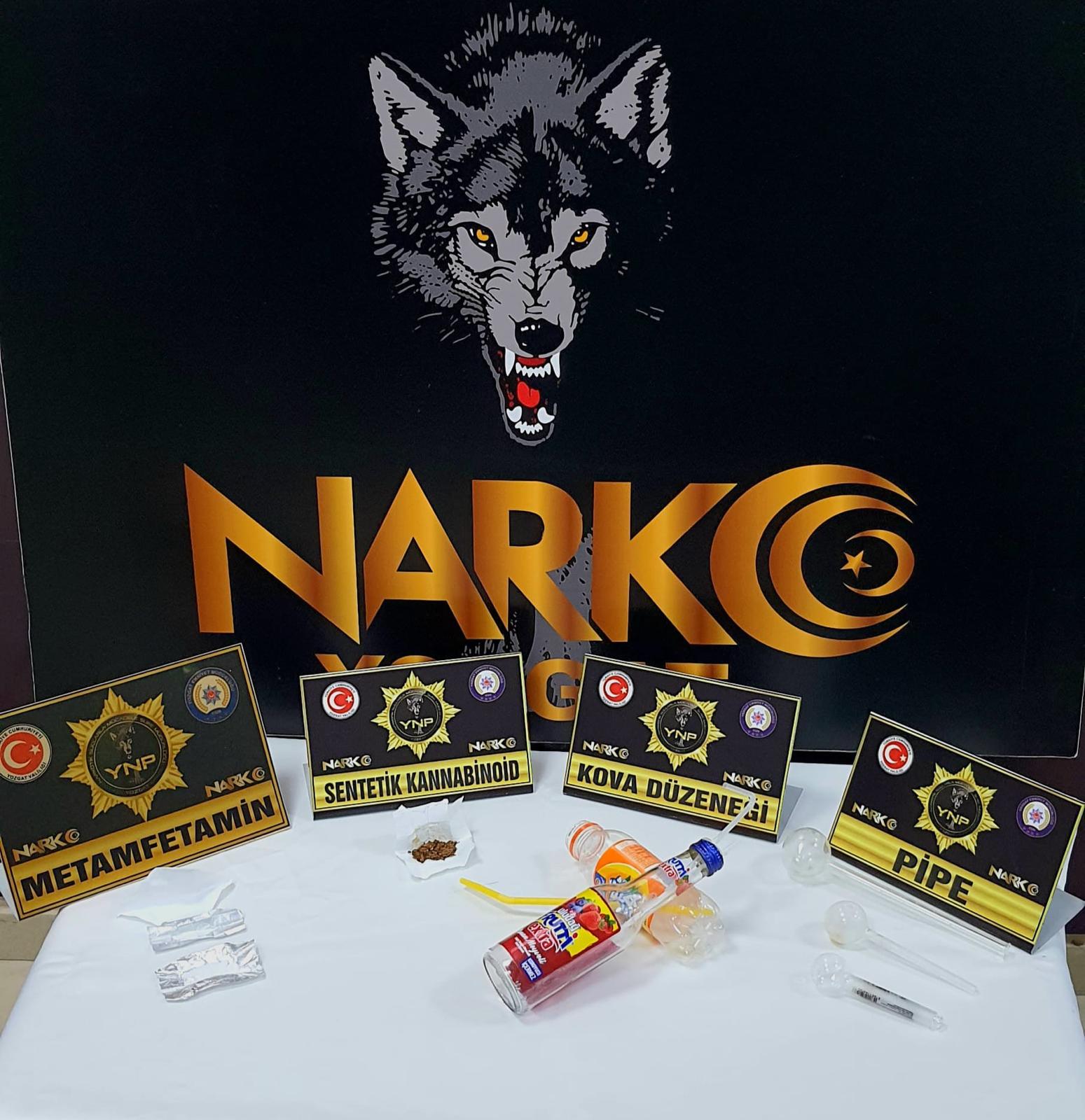 Yozgat’ta Uyuşturucu Operasyonunda 4 Şüpheli Gözaltında