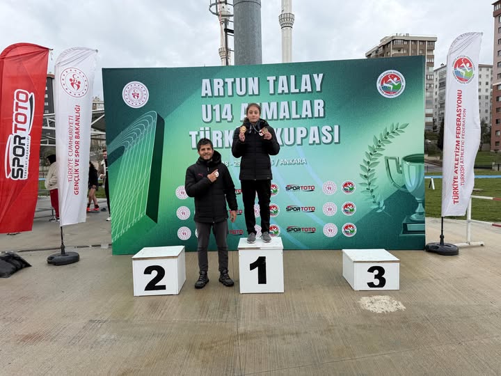 Yozgatlı Rabia Yılmaz’dan Çifte Altın: U14 Atmalar Türkiye Şampiyonu