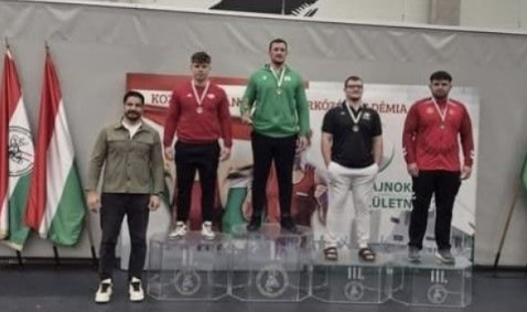 Yozgatlı Güreşçi Üzeyir Ayberk Bostan Macaristan’da Bronz Madalya Kazandı